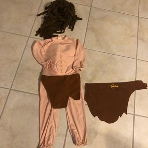 Disney Tarzan 2T Costume and wig
